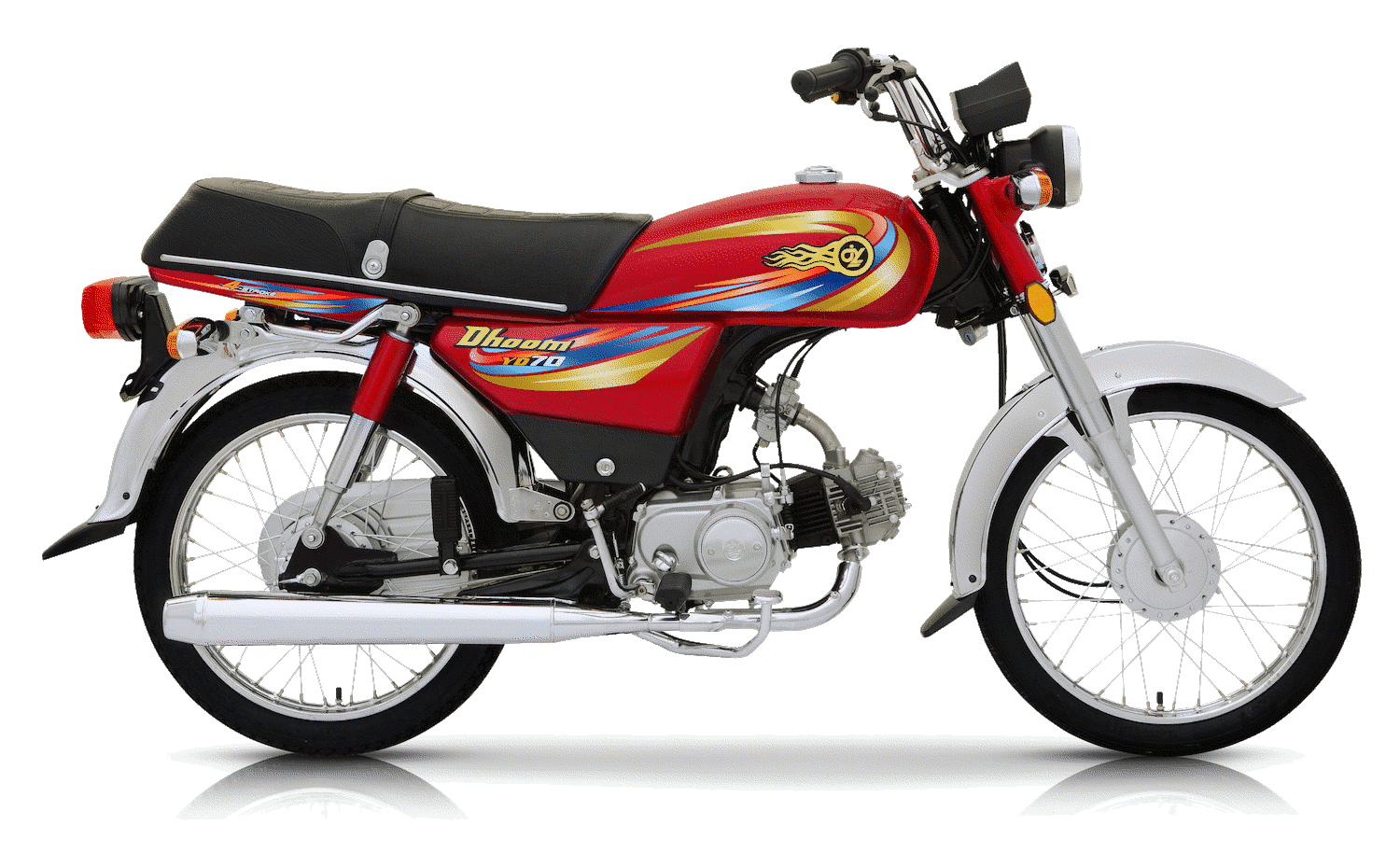 Motorcycle side profile